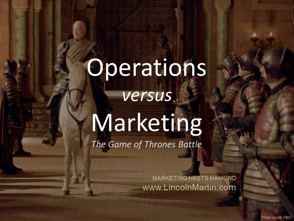 Operations vs Marketing: The Legendary Conflict