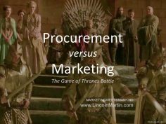 Procurement vs Marketing: The Battle for Quality