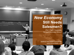 Why the New Economy Still Needs Salesmen